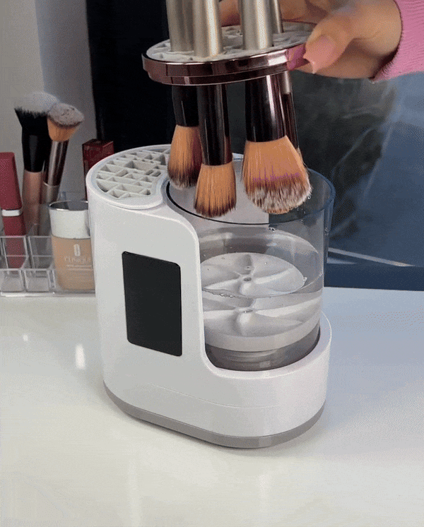 GlamBrush Pro™: 2-in-1 Makeup Brush Washer & Dryer