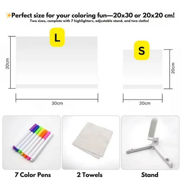 LumiDoodle™ Creative Glow Board