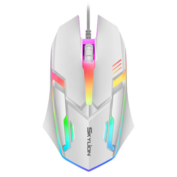 SKYLION F1 Wired Gaming Mouse | Colorful Lighting, 3 Keys