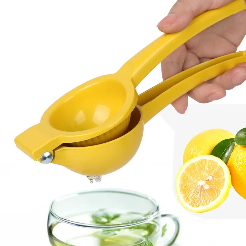 Eco-Friendly Manual Lemon Squeezer | Aluminum Hand-Pressed Orange Juicer